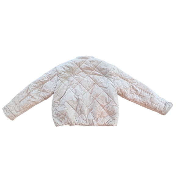 Zara Kids Quilted Puffer Jacket 🤍 | Stone Beige | Size 9-10 (140cm) - Picture 4 of 8